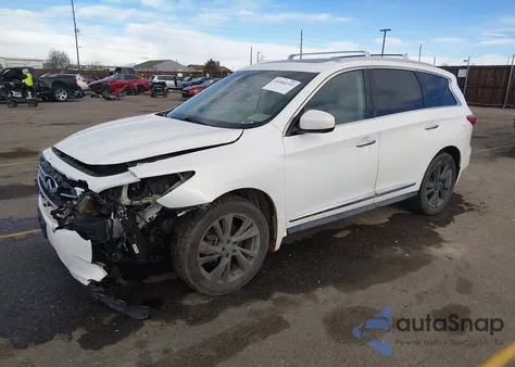 2013 Infiniti Jx35 z USA, uszkodzony, nr VIN 5N1AL0MM4DC316185